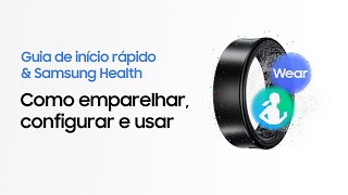 Galaxy Ring como usar o anel  Samsung [upl. by Fabozzi]