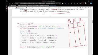 Parameter Estimation with Backfitting part 12 R illustration with two predictors [upl. by Anon622]