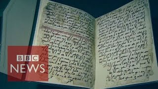 Oldest Koran found in Birmingham  BBC News [upl. by Englebert]