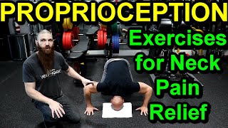 Top 5 PROPRIOCEPTION EXERCISES for NECK PAIN RELIEF Cervical Proprioception Exercises [upl. by Colleen]