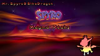 Spyro  Magma Peaks  Custom Inspired Track [upl. by Merell]