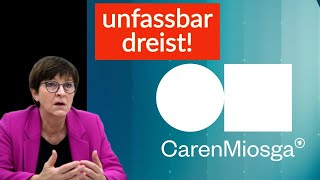 Entlarvt Eskens PEINLICHAuftritt bei Caren Miosga [upl. by Einolem370]