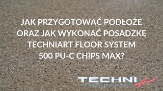 Jak wykonać posadzkę z żywicy poliuretanowej zasypywaną kolorowymi płatkami FILM INSTRUKTAŻOWY [upl. by Aissac]