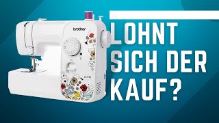 Brother JX17FE ► Unglaubliche elektrische Nähmaschine im Test [upl. by Assetan]