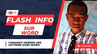 COMMENT INSÉRER UNE LETTRINE DANS WORD  Tutoriel Facile et Rapide  art workout architecture [upl. by Nediarb933]