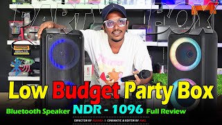 NDR  1096 Party box Full Review  Sinhala  Sri Lanka  2024 [upl. by Quenby82]