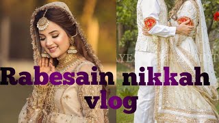 Rabesain nikkah vlog Rabeeca and Hussain nikkah vlog [upl. by Elem]