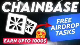 CHAINBASE AIRDROP MALAYALAM TUTORIAL  EASY TASKS TO COMPLETE [upl. by Tnilf]