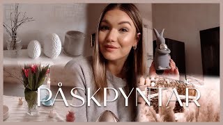 PÅSKPYNTAR 2022 🌸  MINI SHOPPING  HAUL  VISAR MITT PÅSKPYNT  VLOGG  AMANDA MARIN [upl. by Lahcsap941]