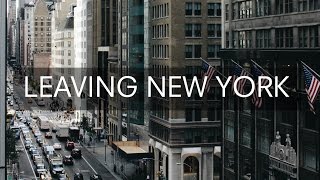 LEAVING NEW YORK VLOG  NICK MADRID [upl. by Delphina]