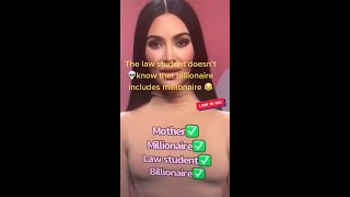 shorts Iconic SNL Kim Kardashian mother millionaire billionaire law student saturday night live [upl. by Riesman325]