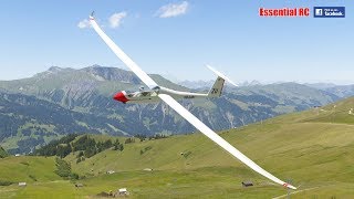 RC Glider FLIGHT and graceful AEROBATICS in Switzerland [upl. by Aggappora]