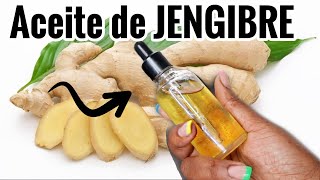 ACEITE de JENGIBRE para hacer CRECER el CABELLO  Rihanel [upl. by Swayne]