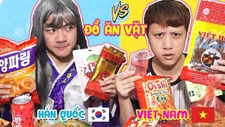 ĐỒ ĂN VẶT HÀN QUỐC VS ĐỒ ĂN VẶT VIỆT NAM Gặp Người Hàn amp Cái Kết [upl. by Durante]