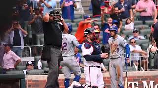 Lindors CLUTCH HR Mets vs Braves  LGM Mets MLB FranciscoLindor WalkOff [upl. by Leind]