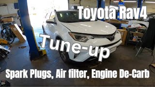 2018 Toyota Rav4 Tune up [upl. by Dnomsad]