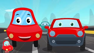 Traffic Signal Song सिग्नल हर जगह Police Car Song Rhymes in Hindi and Kids Videos [upl. by Jair]