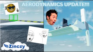 Aerodynamics update  Roblox Plane Crazy [upl. by Lombard759]