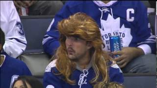 Leafs Fans Rock Mullets [upl. by Malas688]