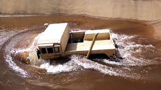 US Marines Vehicles amp Humvee River Fording Training [upl. by Gravante]