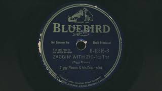 1939 ZIGGY ELMAN Zaggin With Zig BIG BAND JAZZ INSTRUMENTAL  78 RPM Record [upl. by Kenrick]