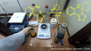 The 6Hspirocyclohexane15tetrazolo15cquinazoline synthesis [upl. by Stew181]