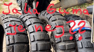 Příprava na zimní sezónu Teneré World Raid a porovnání pneumatik mitas  Motoz Shinko a Pirelli [upl. by Sumahs]