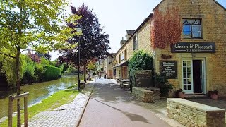 Bourton On The Water Village Walk English Countryside 4K [upl. by Salisbury]