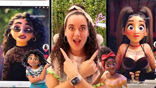 👑 PRINCIPESSE DISNEY si TRASFORMANO 3  PRINCESSES GLOWUP  Reazione [upl. by Comethuauc]