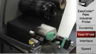 Intermec EasyCoder PM4i Industrial Printer [upl. by Erehs]