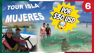 ðŸ‡²ðŸ‡½ Tour Isla mujeres por 30 USD con buffet incluÃ­do ðŸ¤¯ [upl. by Hartnett]