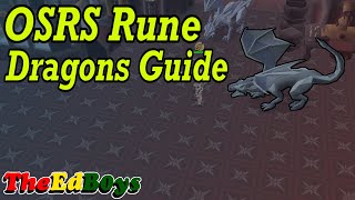 OSRS Updated Rune Dragons Guide  Money Making Guide 1m14mhr [upl. by Eirised545]