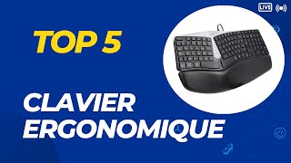 Top 5 Meilleur Clavier Ergonomique 2024 [upl. by Hibbert]