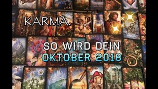 Lenormand MonatsorakelMonatshoroskop für Oktober 2018  Wie wird dein Monat [upl. by Annmarie]