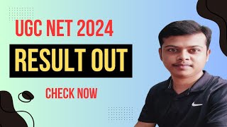 UGC NET Result 2024 Release  UGC NET 2024 Result  UGC NET Result 2024 Out [upl. by Antsirhc]