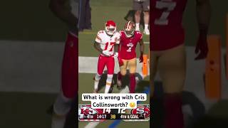 What is wrong with Cris Collinsworth 49ers vs Chiefs [upl. by Ynatterb589]