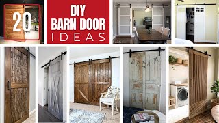 DIY BARN DOOR IDEAS  Modern Barn Door Ideas  Rustic Barn Door Ideas  How to Make a Barn Door [upl. by Annhej]