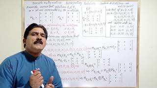 Discrete Mathematics lecture 11 A Representing composite relations via matrices [upl. by Evans415]