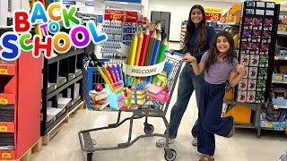 Deema and Sally BACK TO SCHOOL SHOPPING 2024 [upl. by Neelasor]