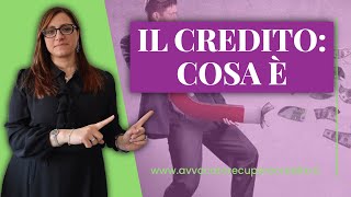 Il Credito Cosa È [upl. by Ordnajela]