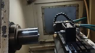 CNC machine job work CNC machine setting tools cncmachie CNC machine turning video [upl. by Sturrock]