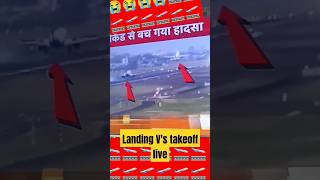 Air viman accident live takeoff vs lqndingshortvideo viralvideo [upl. by Dekeles850]