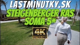 Steigenberger Ras Soma 5 Soma Bay Egypt 4K VIDEO [upl. by Ecarret]