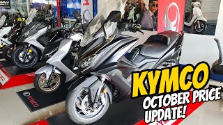 Kymco Motorcycle October Price Update Cash Down Installment Langga Gail [upl. by Nedry]