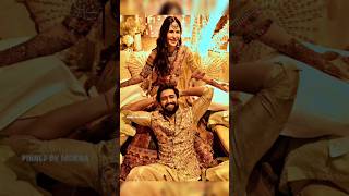 Vicky kaushal and katrina kaif mehndi❤😘 viralvideo shortvideo [upl. by Karolyn171]