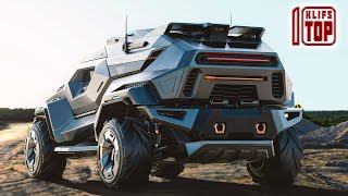 Armored Vehicles  10 Incredibly Luxury Armored Vehicles in the World [upl. by Enelear]