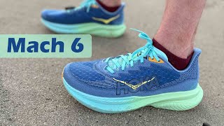 Hoka Mach 6 First Impression Review amp Comparisons [upl. by Alliber]