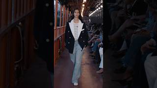 Tommy Hilfiger  SpringSummer 2025 shorts fashionweek tommyhilfiger goviral runway models [upl. by Danyelle]