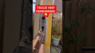 Trucje verf verwijderen [upl. by Nahej]