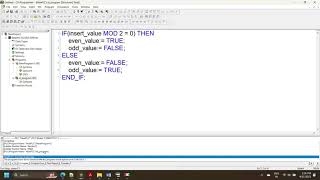 Omron PLC Structured Text Programming  CXProgrammer Structured Text Programming  Even Odd Program [upl. by Anitsim646]